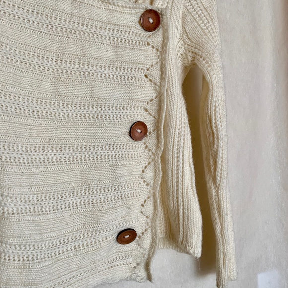 Promod Asymmetrical Button Knit Sweater - Picture 6 of 12